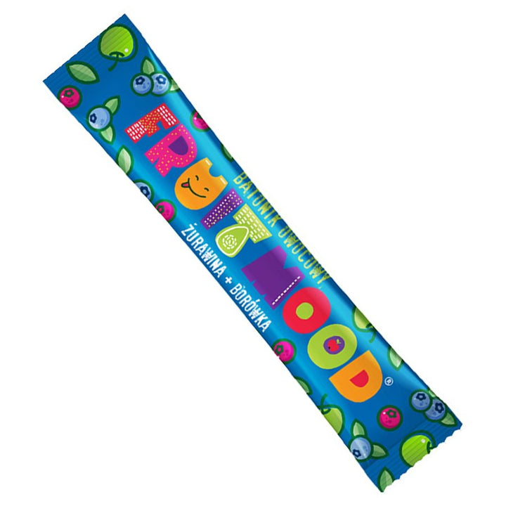 Vaisių batonėlis - spanguolės ir mėlynės Fruit Mood 20g