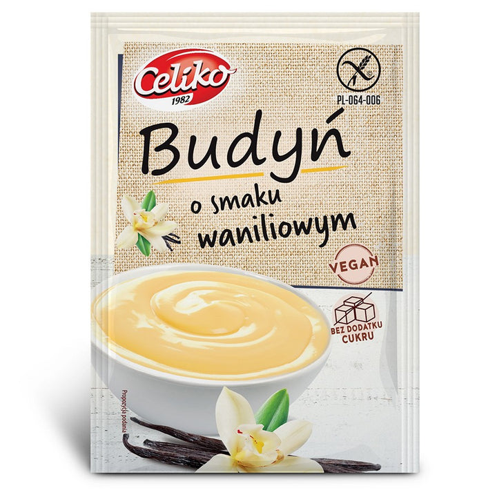 Celiko pudingas be glitimo vanilės skonio 40g
