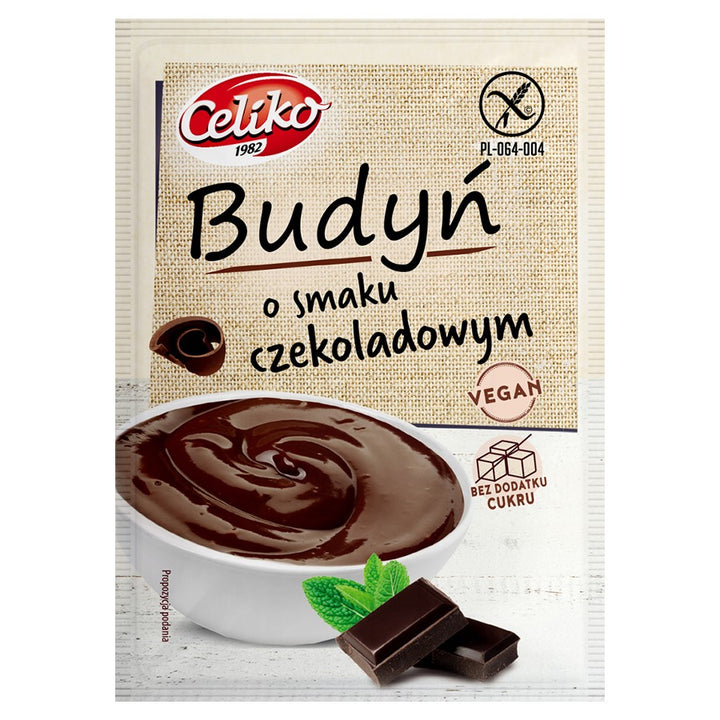 Celiko šokolado skonio pudingas be glitimo, 40g