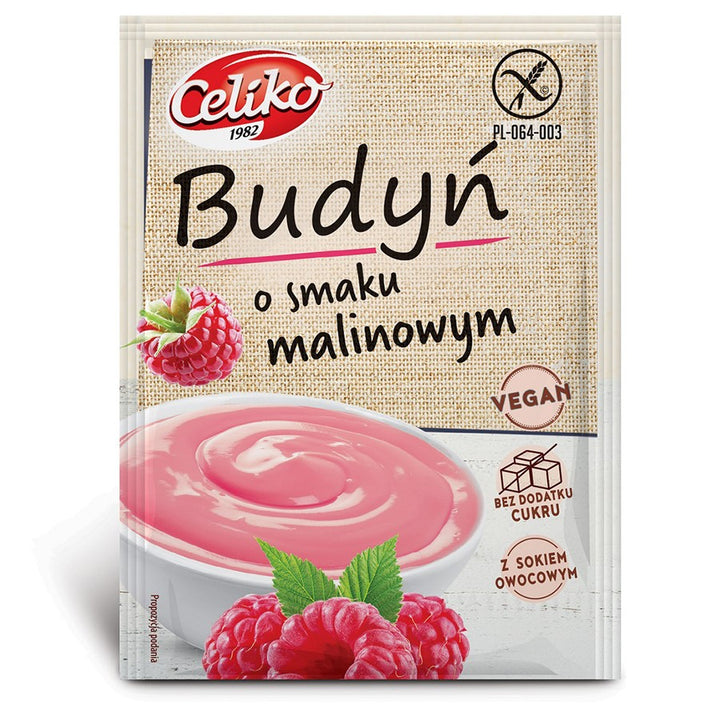 Aviečių skonio pudingas be glitimo Celiko 40g