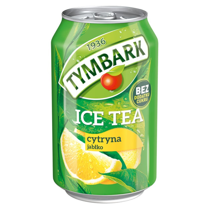 Green Ice Tea, citrina be pridėtinio cukraus Tymbark 330ml