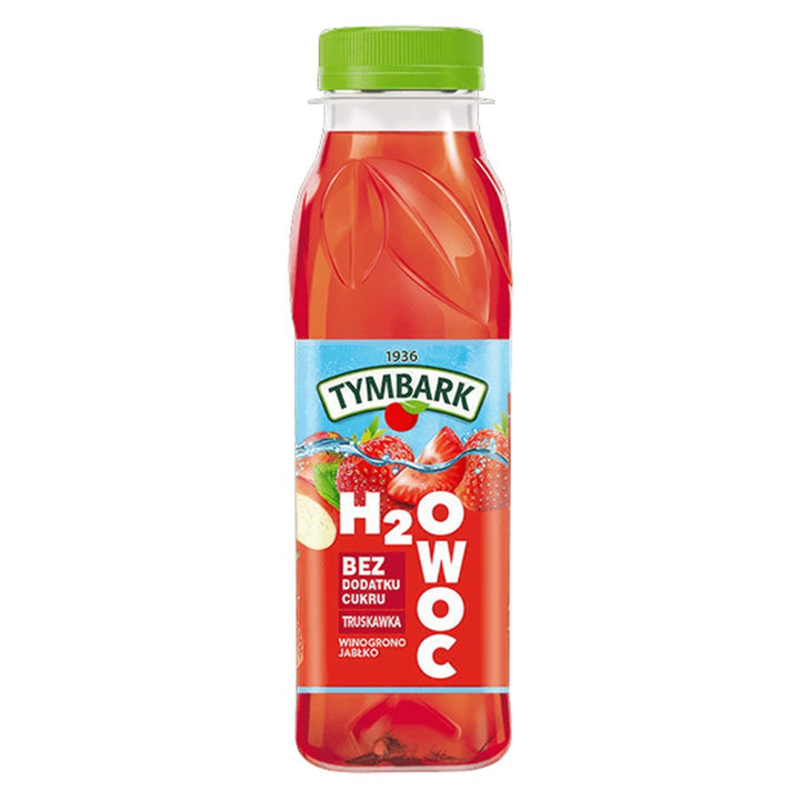 H2OWOC braškių Tymbark gėrimas, 300ml
