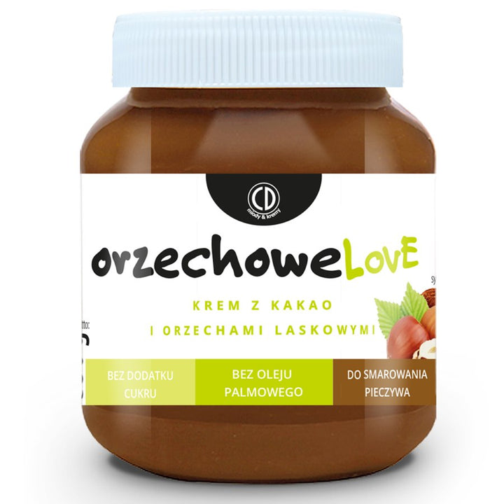 Riešutų-kakavos skonio kremas NUTCHOWELOVE CD 350g