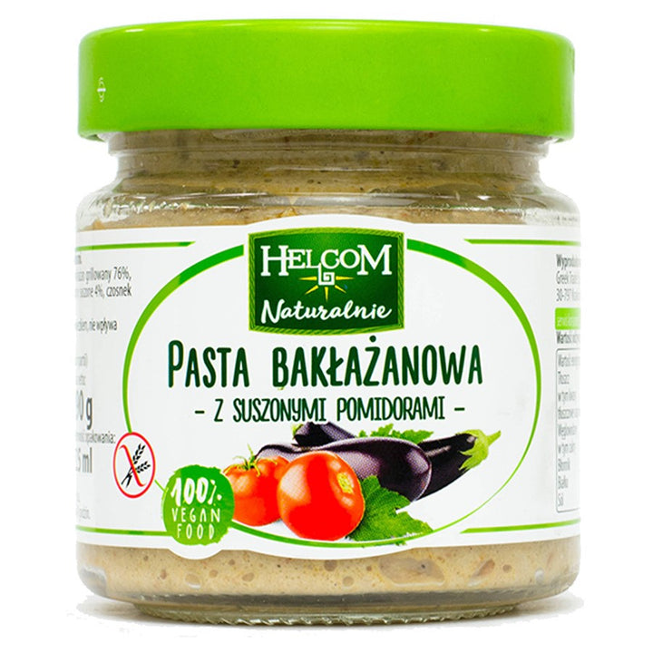 Baklažanų pasta su džiovintais pomidorais Helcom 190g