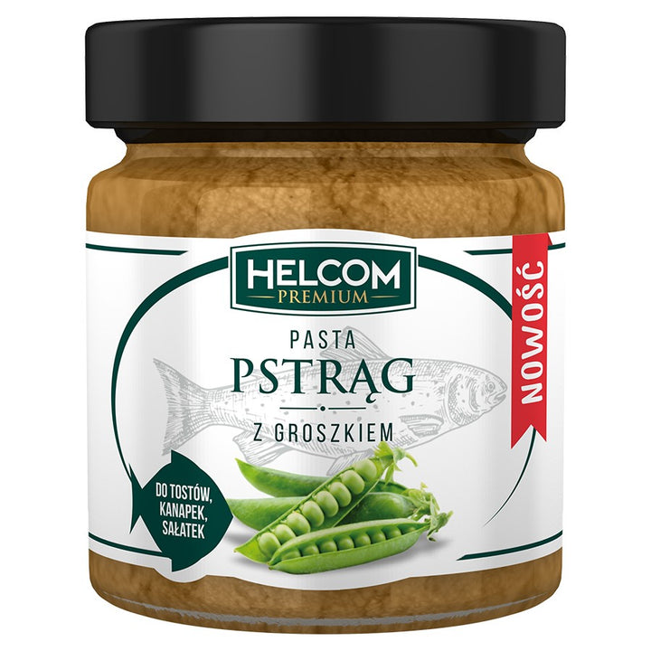 Upėtakių pasta su žirneliais Helcom 180g