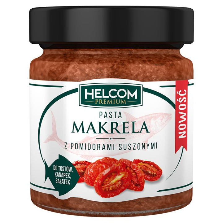 Skumbrės pasta su džiovintais pomidorais Helcom 180g