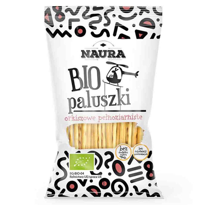 Naura BIO pilno grūdo speltos lazdelės, 45g