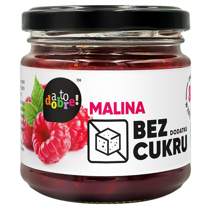 Avietės be pridėtinio cukraus, uogienės konsistencijos A To Dobre!, 195g