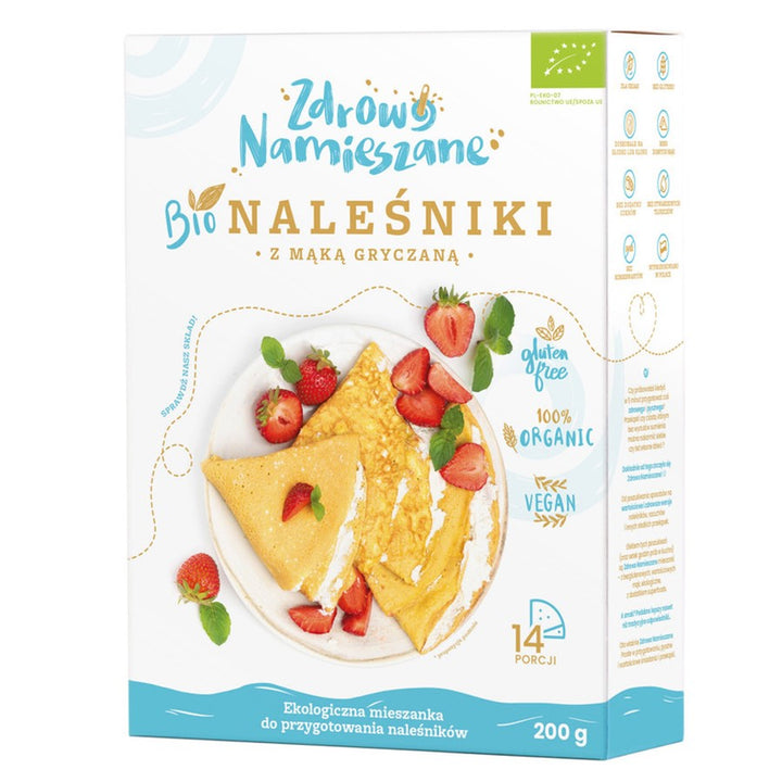 Blyneliai su grikių miltais Zdrowo Namieszane BIO 200g