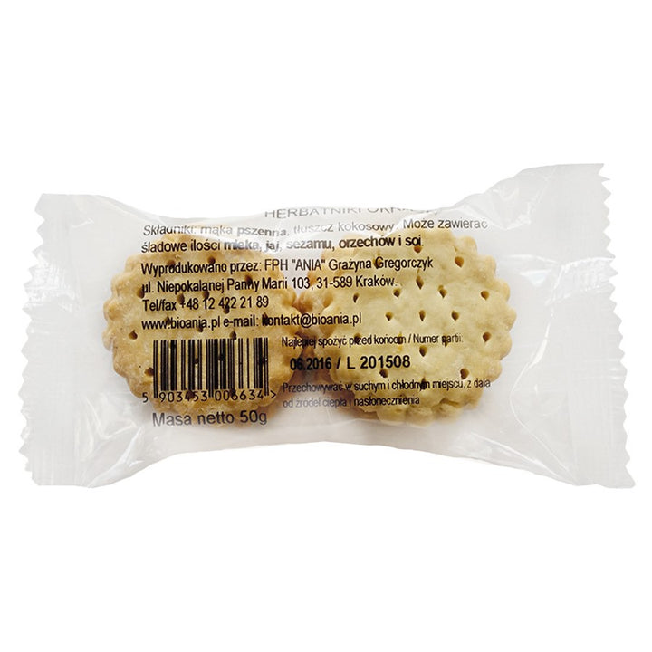 Apvalūs sausainiai, 50g