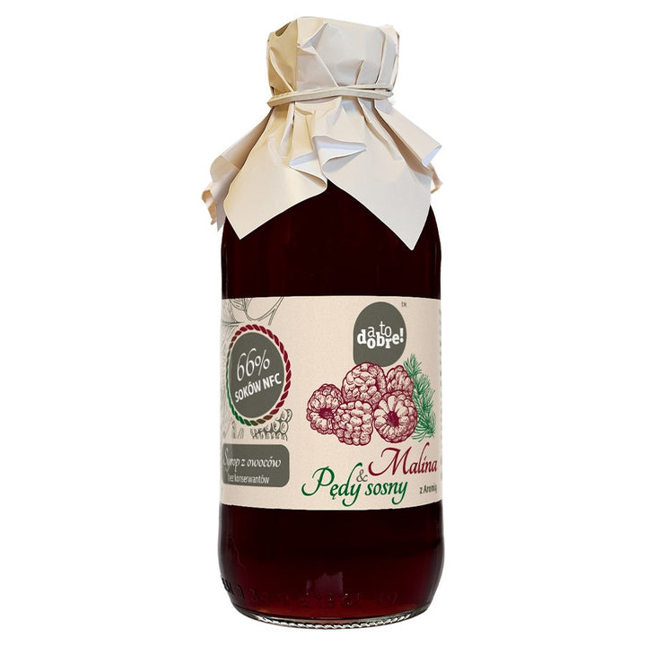 Aviečių, aronijų ir pušų ūglių sirupas Ir tai gerai!, 330 ml