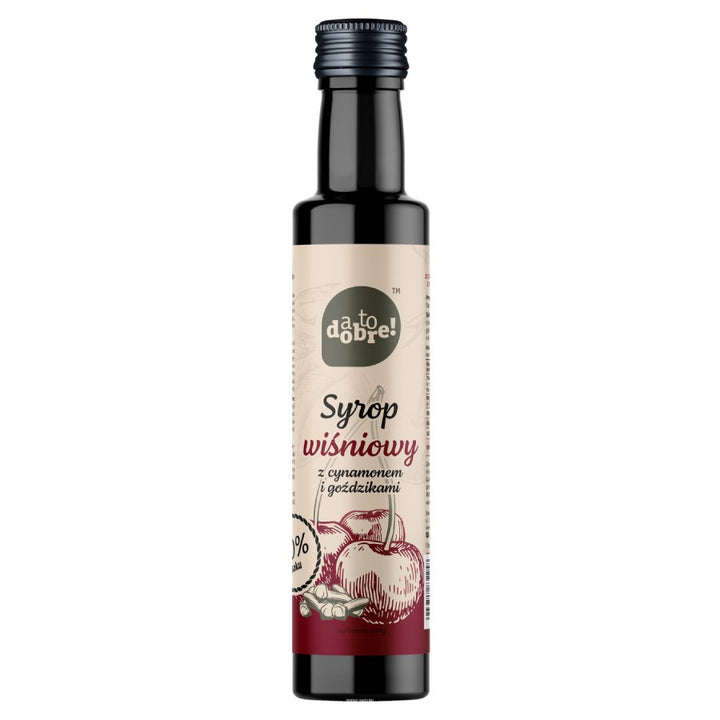 Vyšnių sirupas su cinamonu ir gvazdikėliais Ir tai gerai!, 250 ml