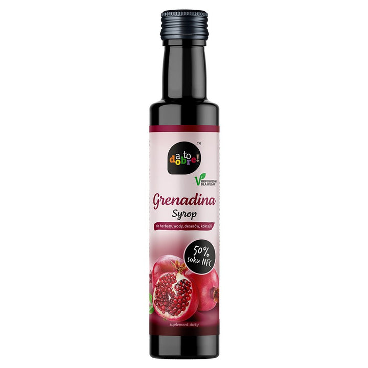 Granatų sirupas su vitaminu C Ir tai gerai!, 250ml