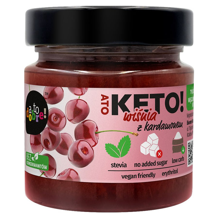 Vyšnių uogienė su kardamonu A To Keto! 200g
