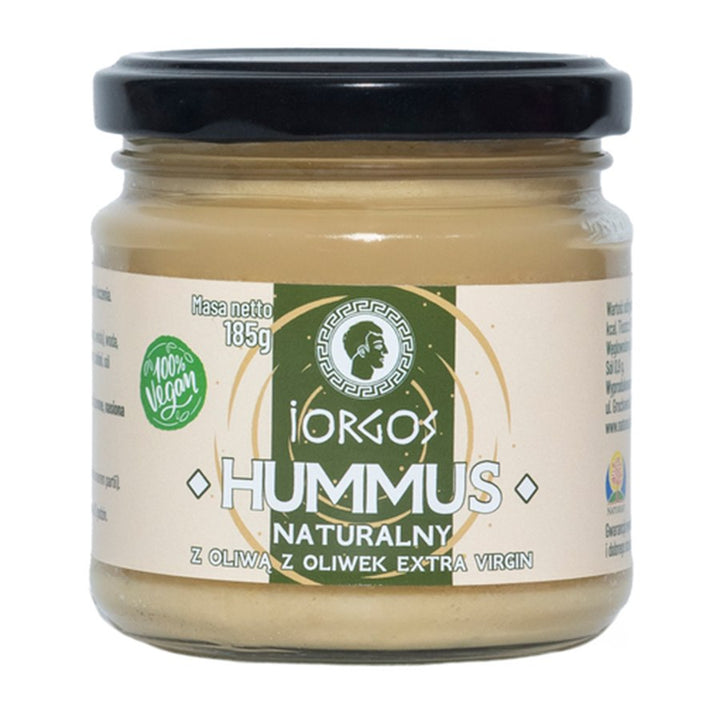 Natūralus humusas su Iorgos alyvuogių aliejumi, 185g