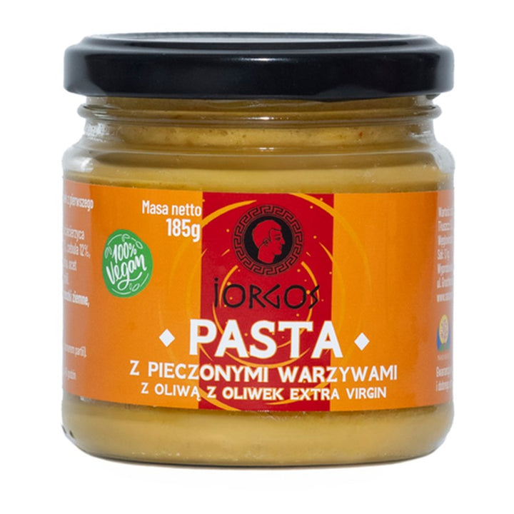 Pasta su keptomis daržovėmis su alyvuogių aliejumi exv Iorgos, 185g