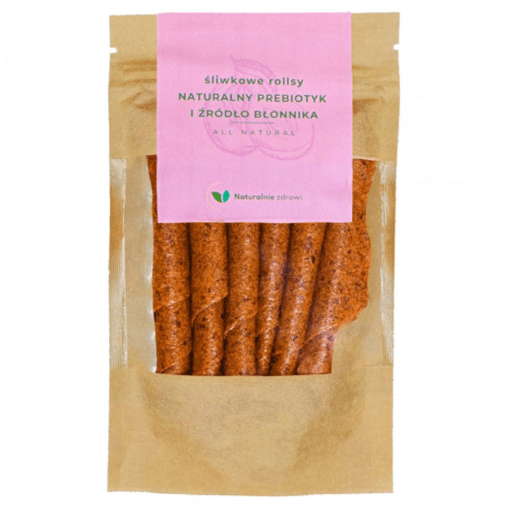 Slyvų suktinukai su inulinu Naturalnie Zdrowi, 50g