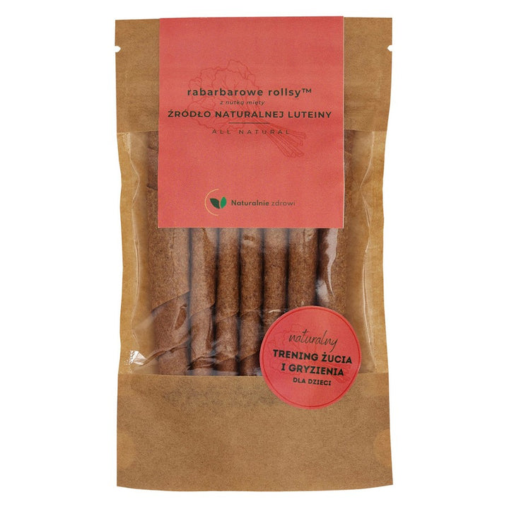 Rabarbarų suktinukai su mėtos atspalviu Naturalnie Zdrowi, 50g