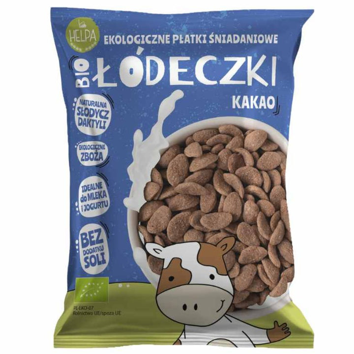 Soros ir speltų valtys su Helpa BIO kakava, 260g
