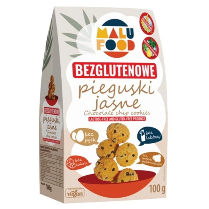 "Pieguski light" sausainiai - be pridėtinio cukraus, be glitimo Malu Food, 100g