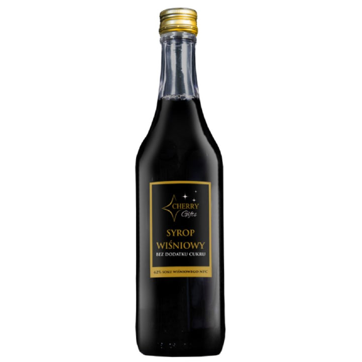 Vyšnių sirupas be pridėtinio cukraus Cherry Gifts, 480ml