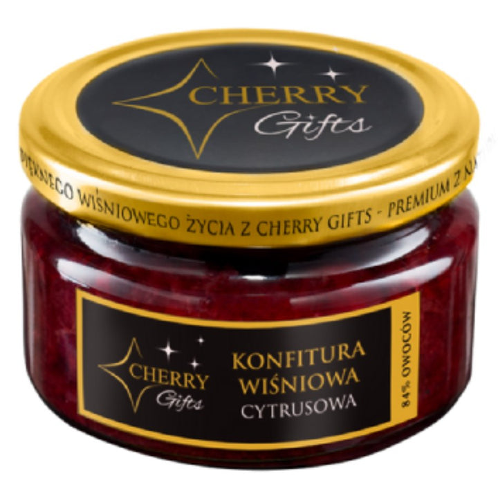 Cherry Gifts citrusinių vyšnių uogienė, 235g