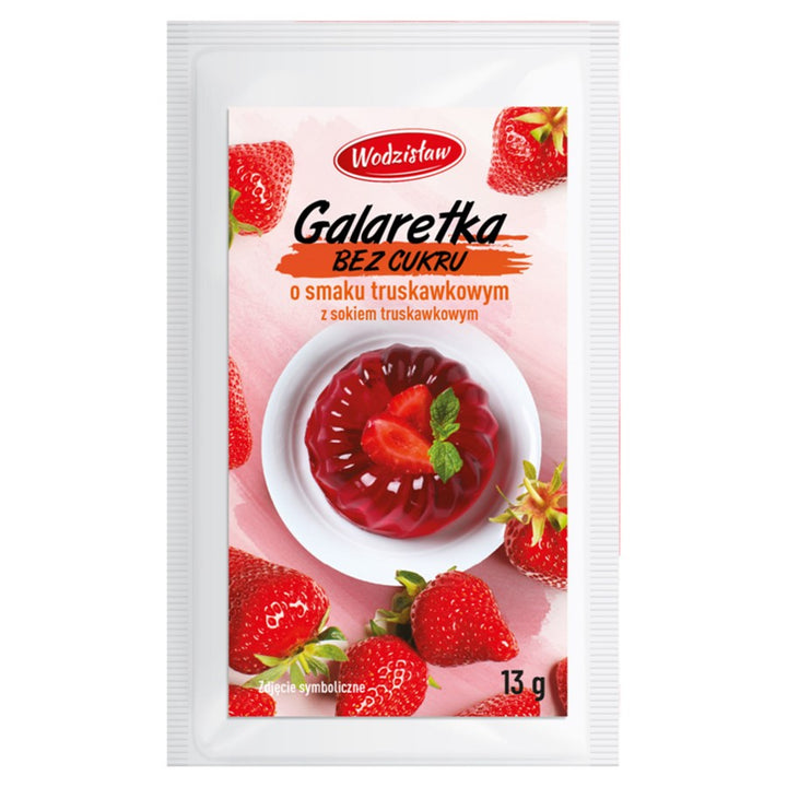 Wodzisław braškių želė be cukraus, 13g