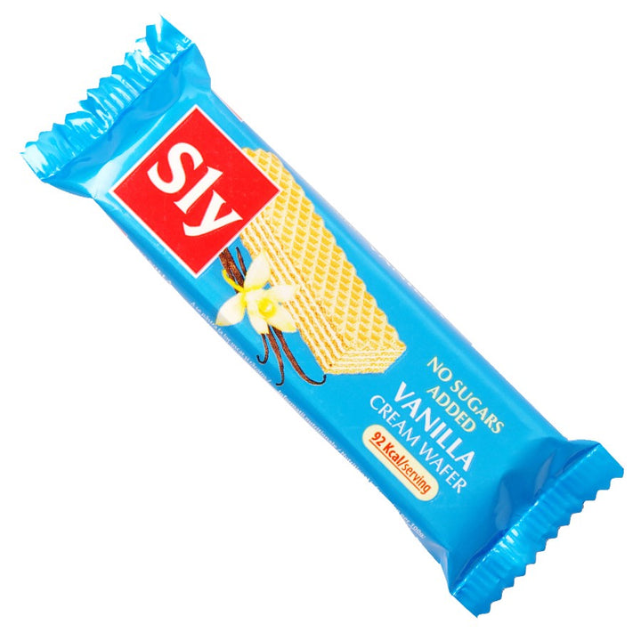 Vaflis su vaniliniu kremu be pridėtinio cukraus Sly Nutritia 20g