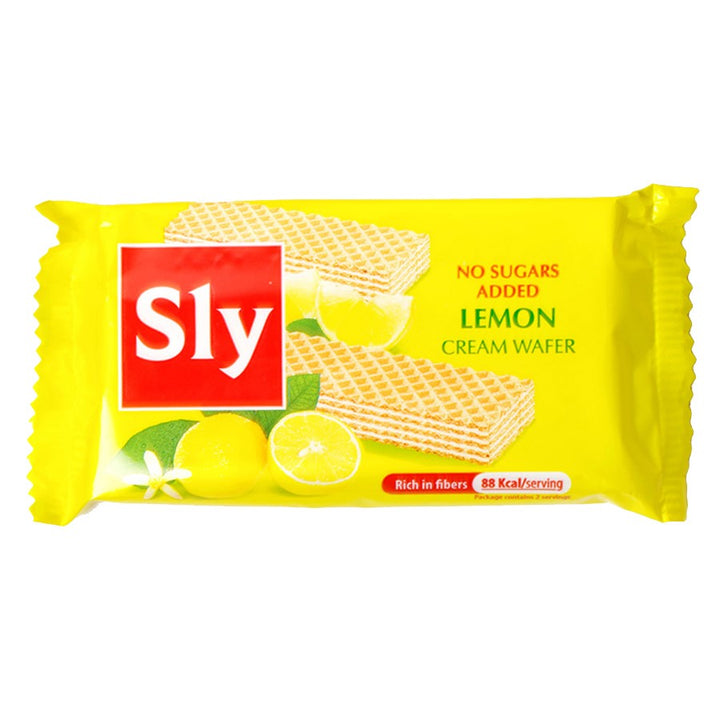 Vafliai su citrininiu kremu be pridėtinio cukraus Sly Nutritia 40g
