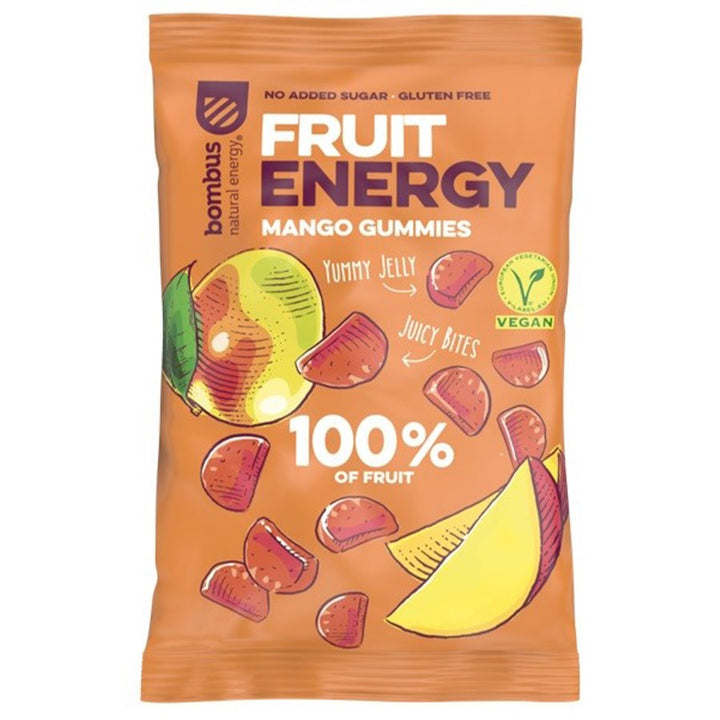Mango užkandžiai 100% Bombus vaisiai, 35 g